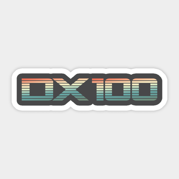 YM DX100 Sticker by yamahamusicians